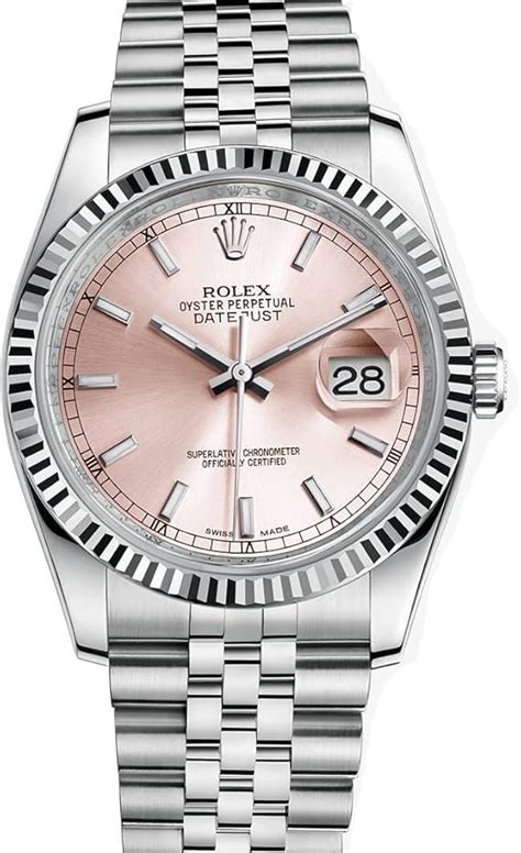 rolex rosa zifferblatt damen